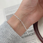 S925 Pig-Nose Link Combination Bracelet