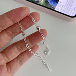 S925 Sterling Silver 3D Heart Bracelet