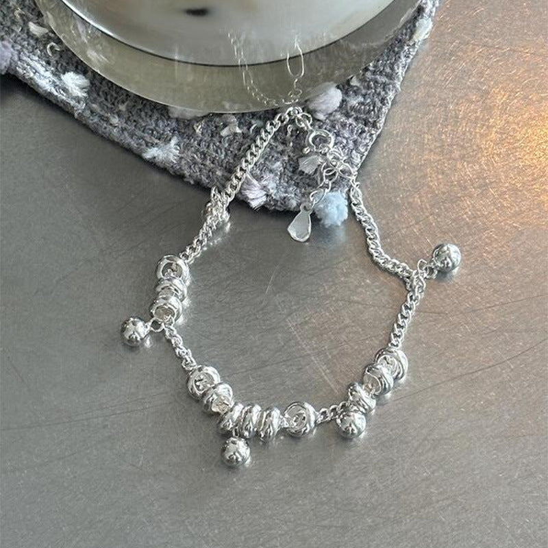 S925 Sterling Silver Bead Bracelet