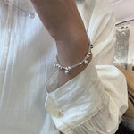S925 Sterling Silver Bead Bracelet