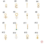 S925 Sterling Silver Earring/Pendant Component