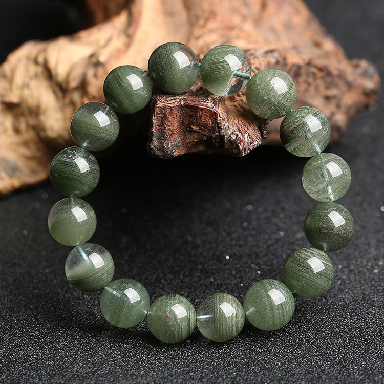 Natural Green Phantom Quartz Bracelet