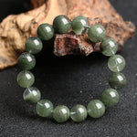 Natural Green Phantom Quartz Bracelet