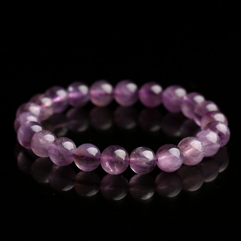 Natural purple titanium Auralite23 crystal bracelet