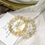 Natural Citrine and Lemon Citrine Bracelet