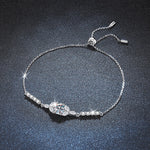 925 Sterling Silver Moissanite Bracelet