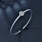 925 Sterling Silver Moissanite Bracelet