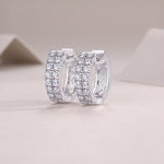 S925 Sterling Silver Moissanite Earrings