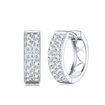 S925 Sterling Silver Moissanite Earrings