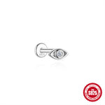 S925 Sterling Silver Moissanite Ear Stud(Single unit)