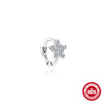 S925 Sterling Silver Moissanite Piercing Earring(Single unit)