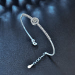 925 Sterling Silver Moissanite Bracelet