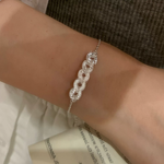 S925 Sterling Silver Ancient Coin Bracelet