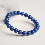 Natural Lapis Lazuli Bead Prayer Bracelet