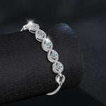 S925 Sterling Silver Moissanite Bracelet