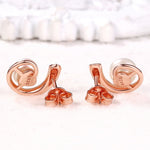 S925 Sterling Silver Gold-Plated Pearl Earrings