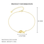 S925 Sterling Silver 26-Letter Bracelet