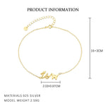 S925 Sterling Silver 26-Letter Bracelet