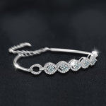 S925 Sterling Silver Moissanite Bracelet