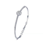 925 Sterling Silver Moissanite Bracelet
