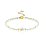 S925 Silver Gold-Plated Moissanite Bracelet