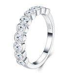 S925 Silver Moissanite Ring