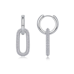 S925 Silver Moissanite Stud Earrings