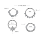 S925 Sterling Silver Moissanite Earrings