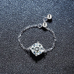 S925 Sterling Silver Mermaid Moissanite Ring