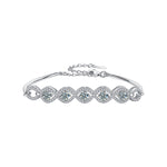 S925 Sterling Silver Moissanite Bracelet