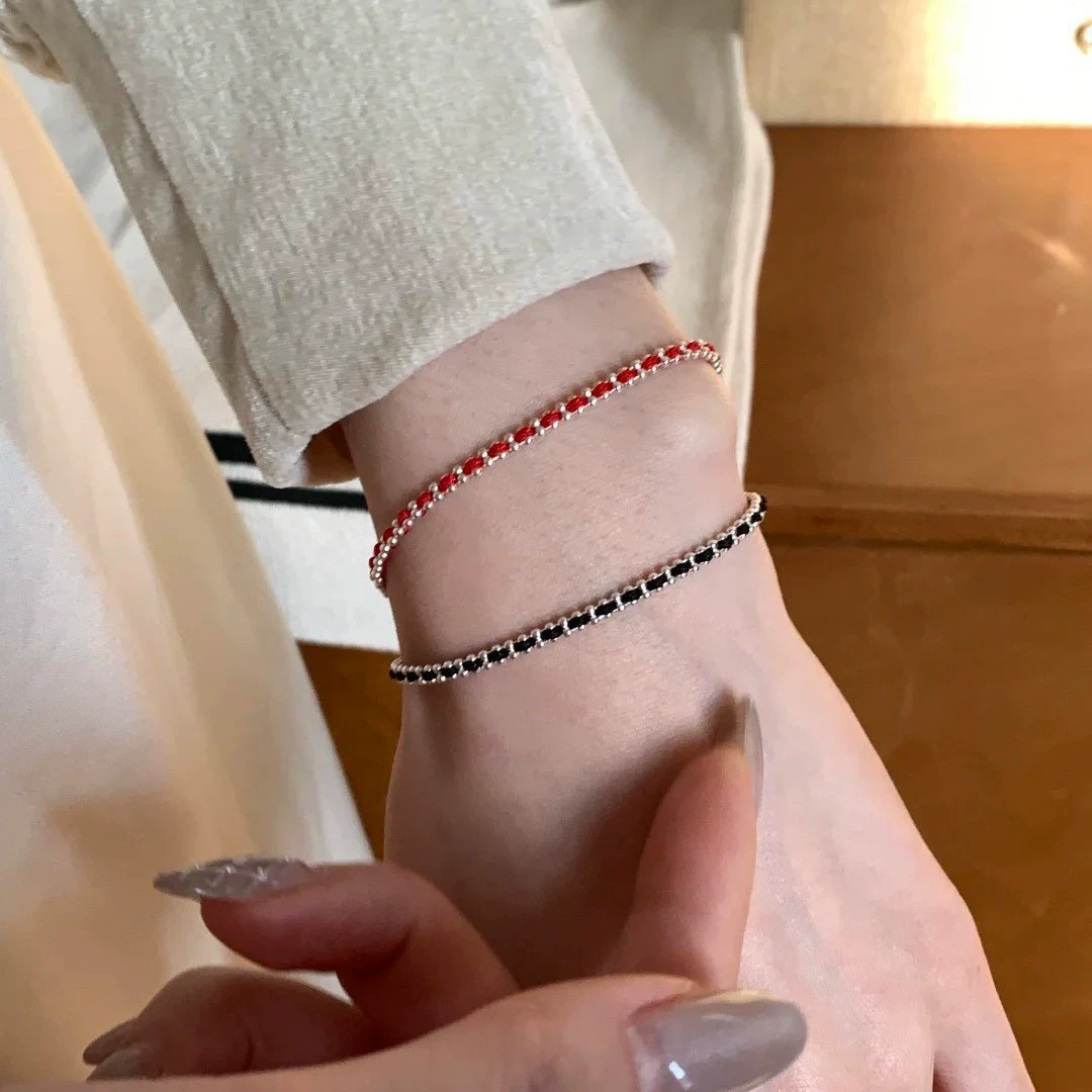 925 Sterling Silver Hand-woven Bracelet