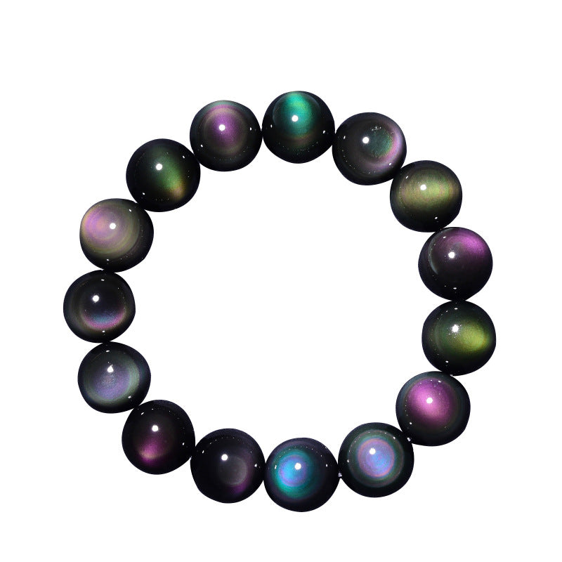 Rainbow Eye Obsidian Bracelet