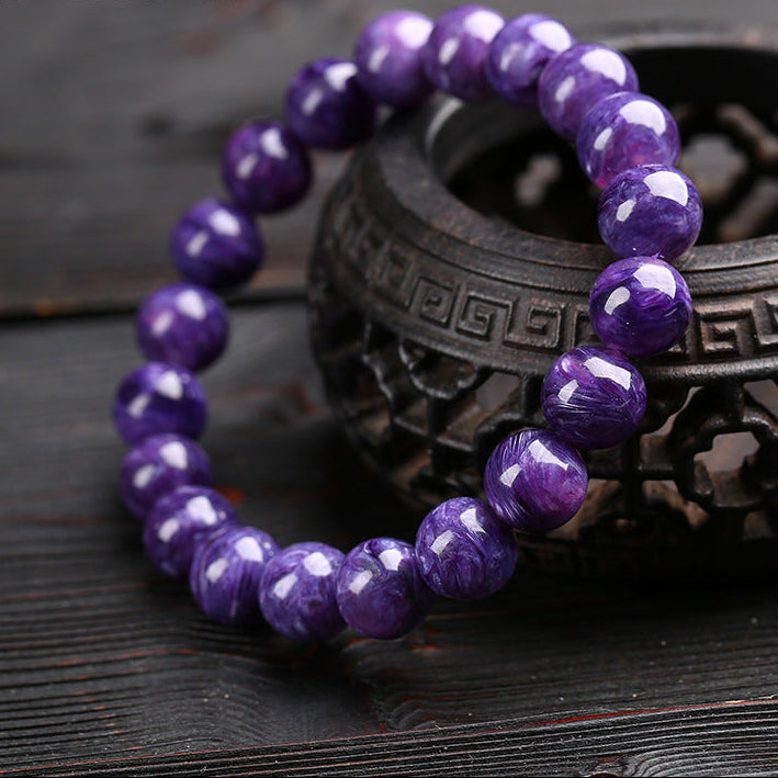 Natural Charoite Bracelet