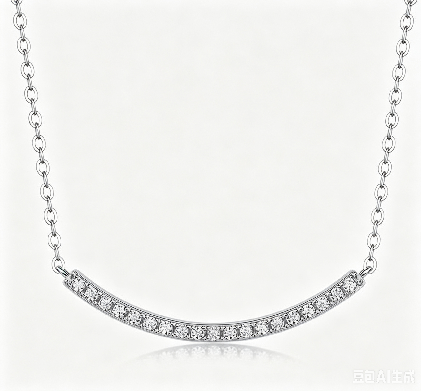 S925 Silver Moissanite Necklace