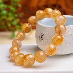Natural Yellow Phantom Quartz Bracelet