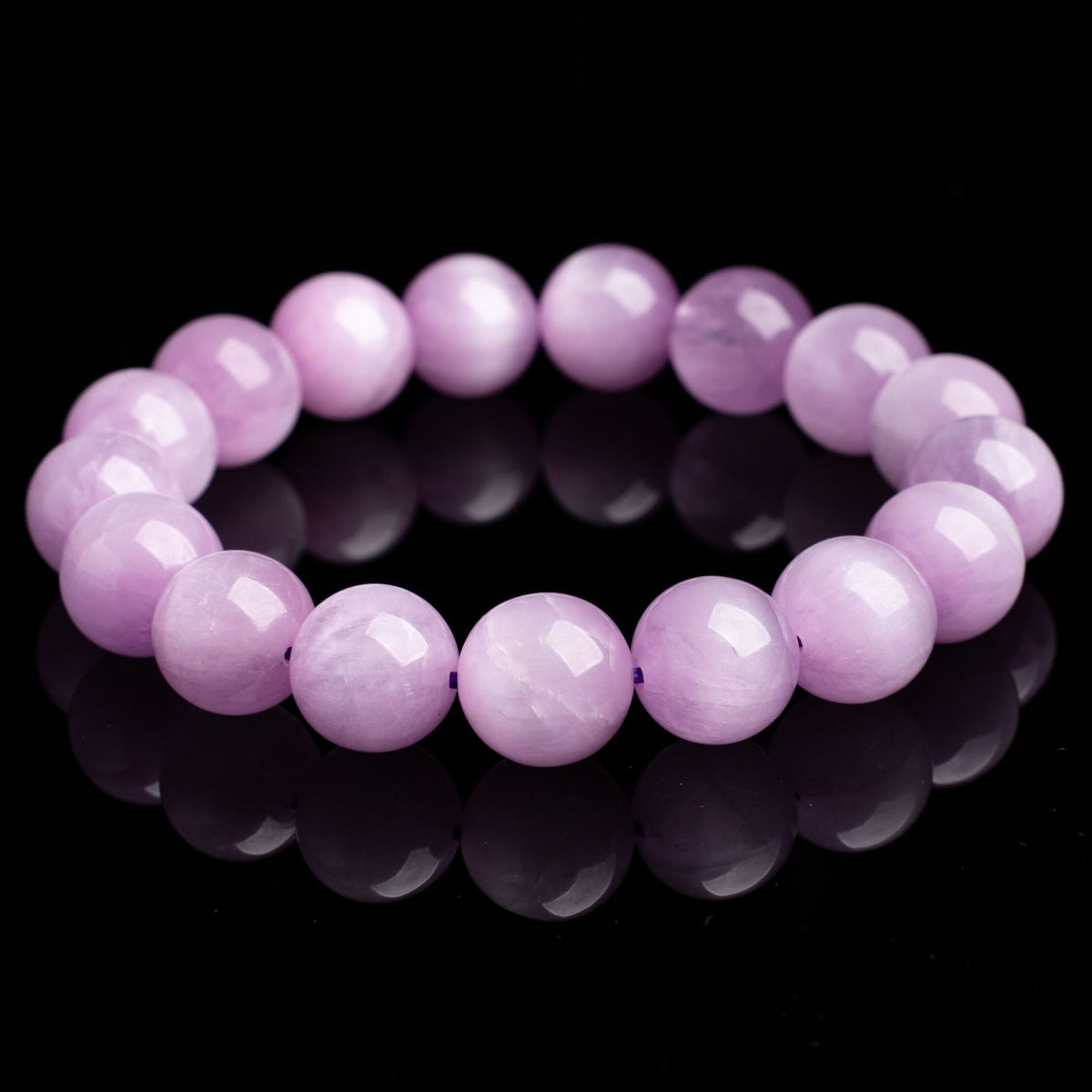 Natural Kunzite Crystal Bracelet