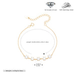 S925 Sterling Silver Starry Sky Bracelet