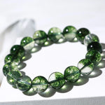 Natural Green Phantom Quartz Bracelet