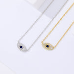 s925 Sterling Silver and Zircon Necklace