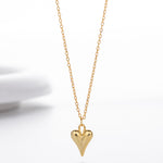 S925 Sterling Silver Heart Necklace