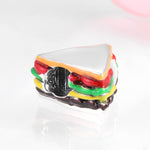 S925 Sterling Silver Sandwich Bead Pendant