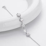 S925 Sterling Silver Starry Sky Bracelet