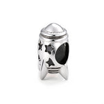 S925 Sterling Silver Rocket Bead Pendant