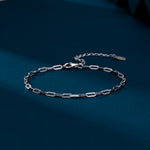 S925 Sterling Silver Cube Bracelet