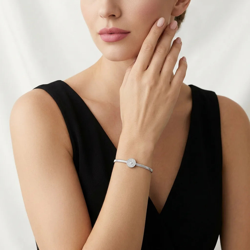 S925 Silver Moissanite Bracelet