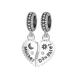 S925 Sterling Silver Heart-Shaped Zircon Pendant