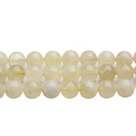 Lemon Citrine Round Beads – Wholesale DIY Accessories for Bracelets and Necklaces