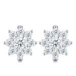 S925 Silver Moissanite Earrings – Sweet Style