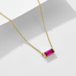 S925 Sterling Silver Zircon Inlaid Twelve Birthstone Pendants Clavicle Necklaces