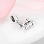 S925 Sterling Silver Telescope Pendant